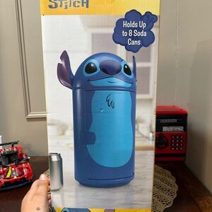 Disney Blue Stitch Mini Fridge